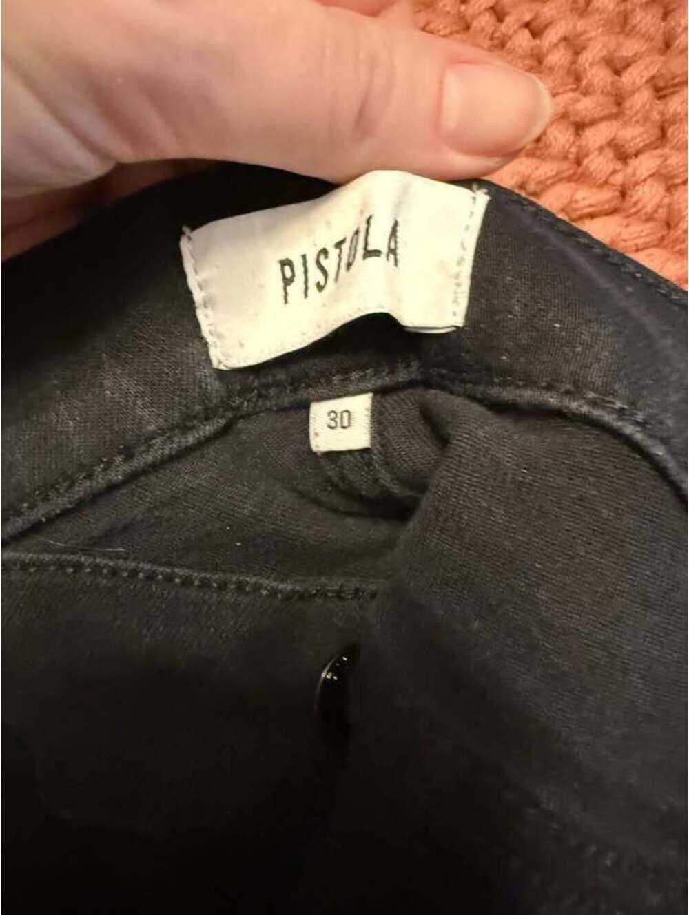 Pistola Black Flare Jeans - Size 30